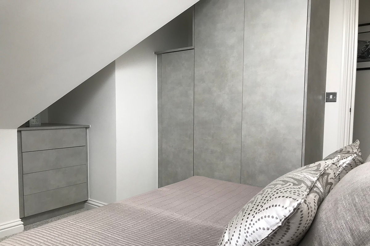 light grey modern handless bedroom maidstone light grey modern handless bedroom maidstone